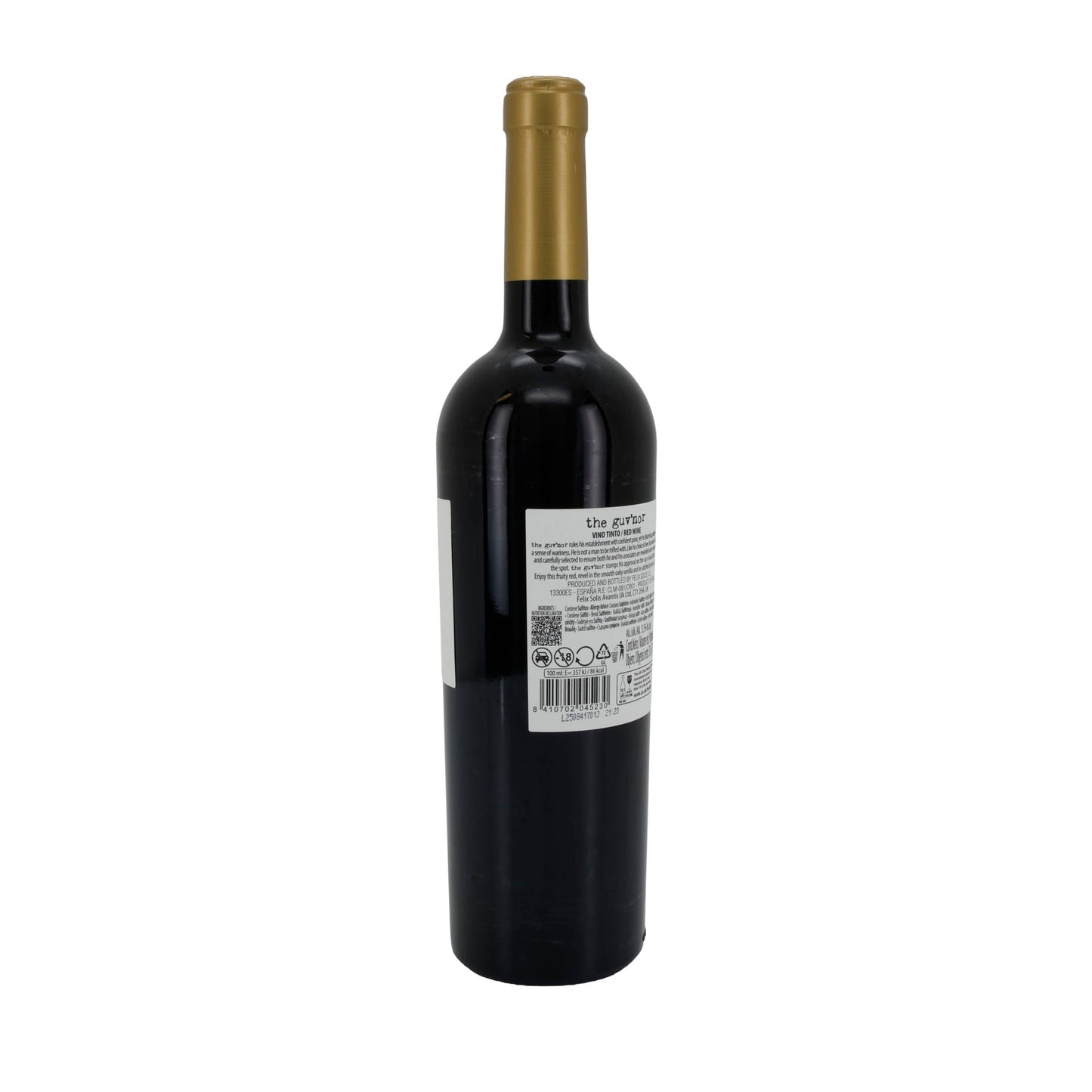 Rotwein the guv’nor | Vino Tinto | Vollmundig & fruchtig | 750 ml Silca