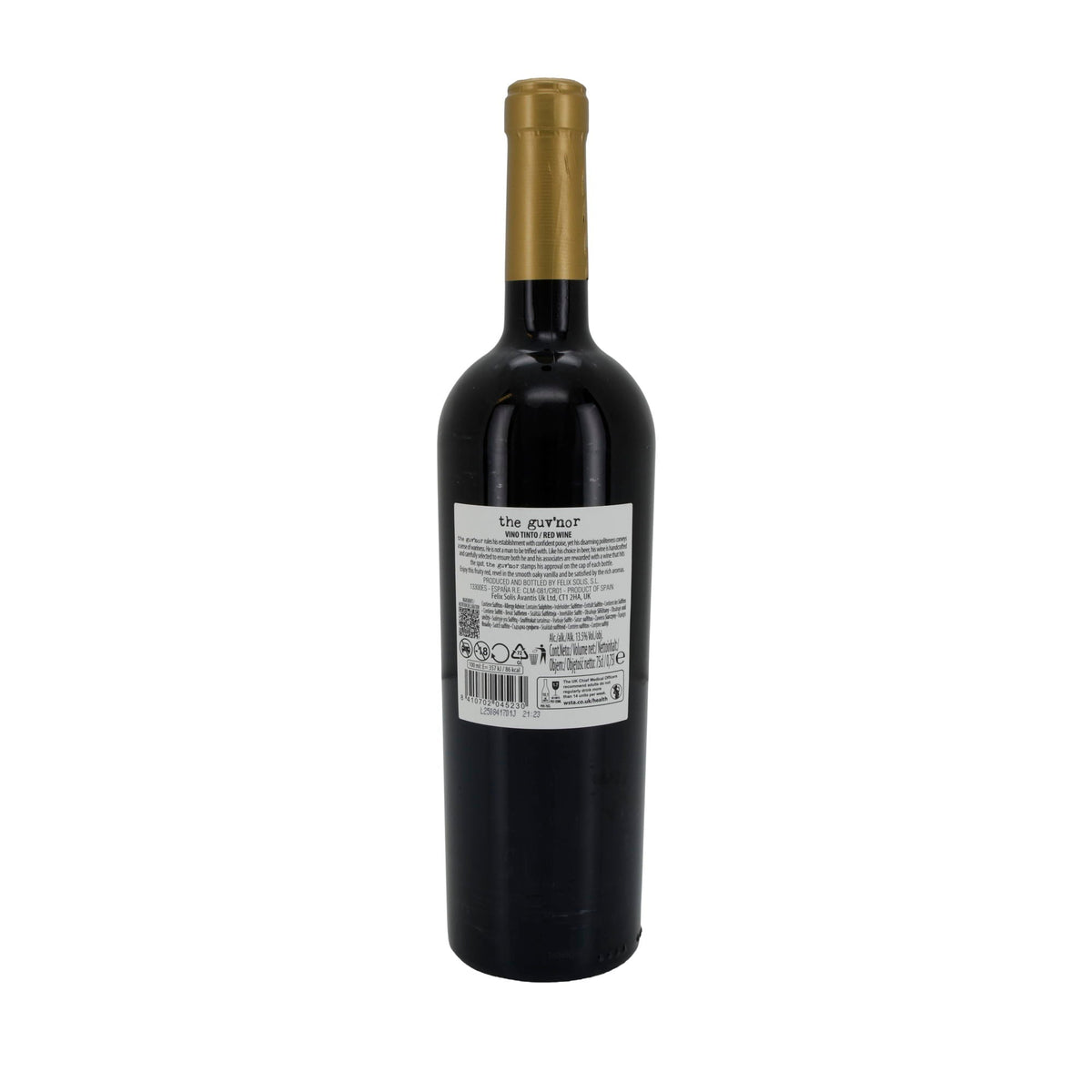 Rotwein the guv’nor | Vino Tinto | Vollmundig & fruchtig | 750 ml Silca