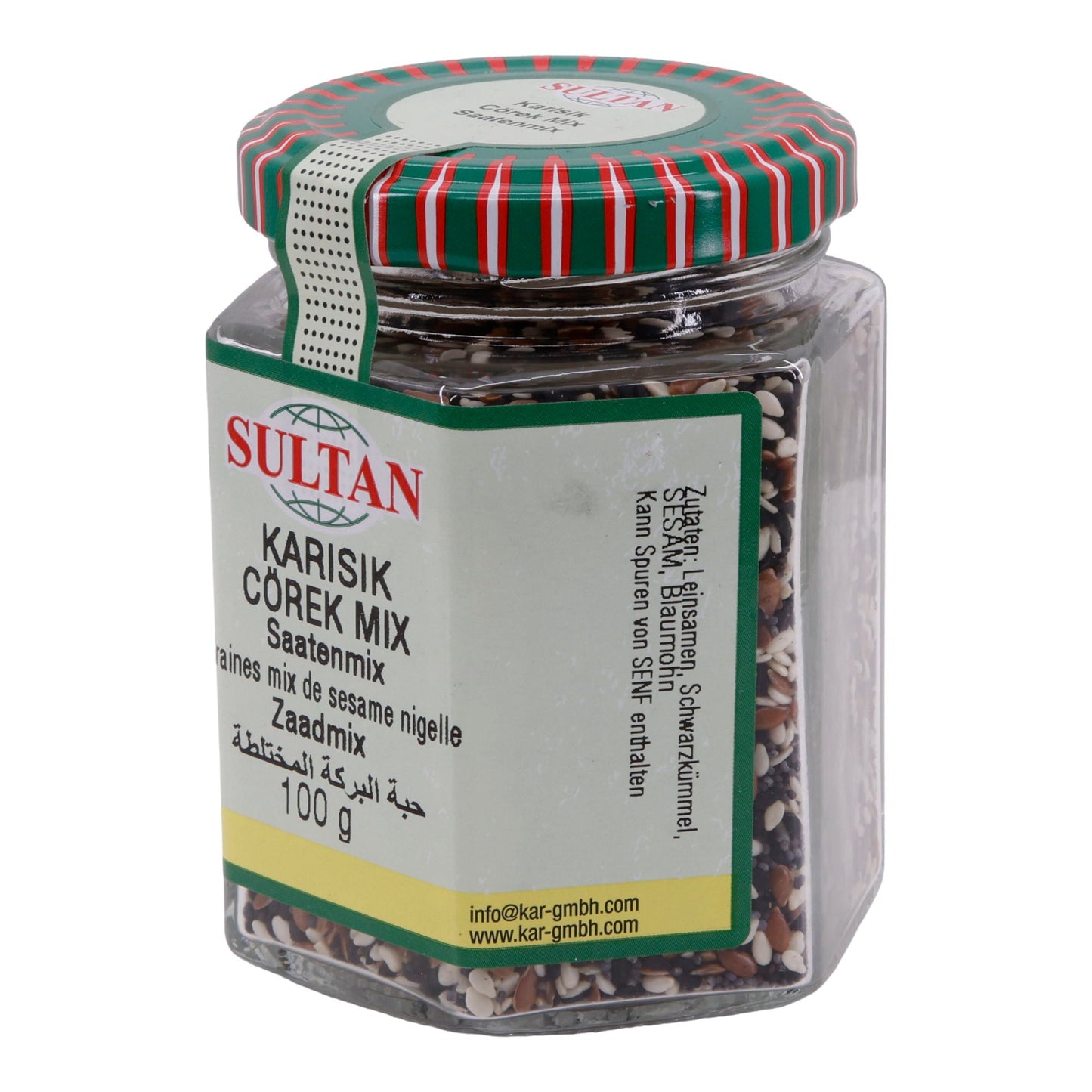 Mélange de graines Sultan | Mélange de pâtisserie variée | Avec sésame, nigelle & plus | 100 g