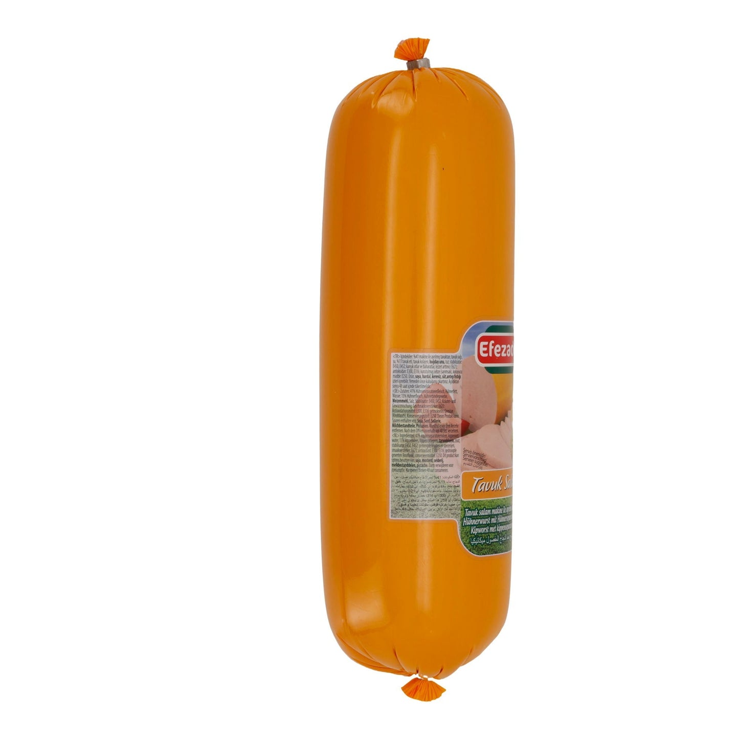 Salam Efezade Tavuk Salam | Halal | Hähnchensalami mild gewürzt | 1600 g Rolle EFEZADE