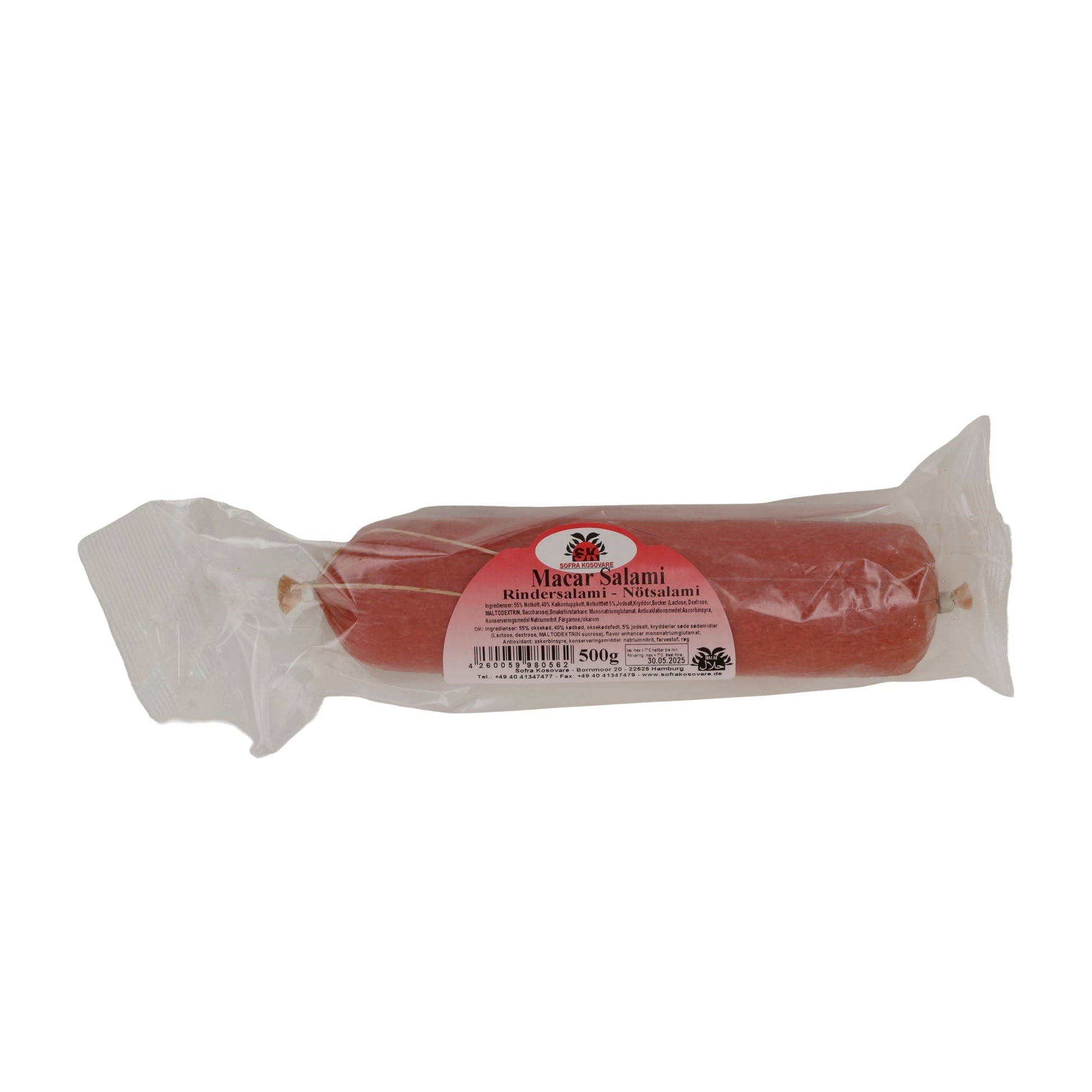 Salami Macar | Würzig, geräuchert | 500 g SOFRA KOSOVARE