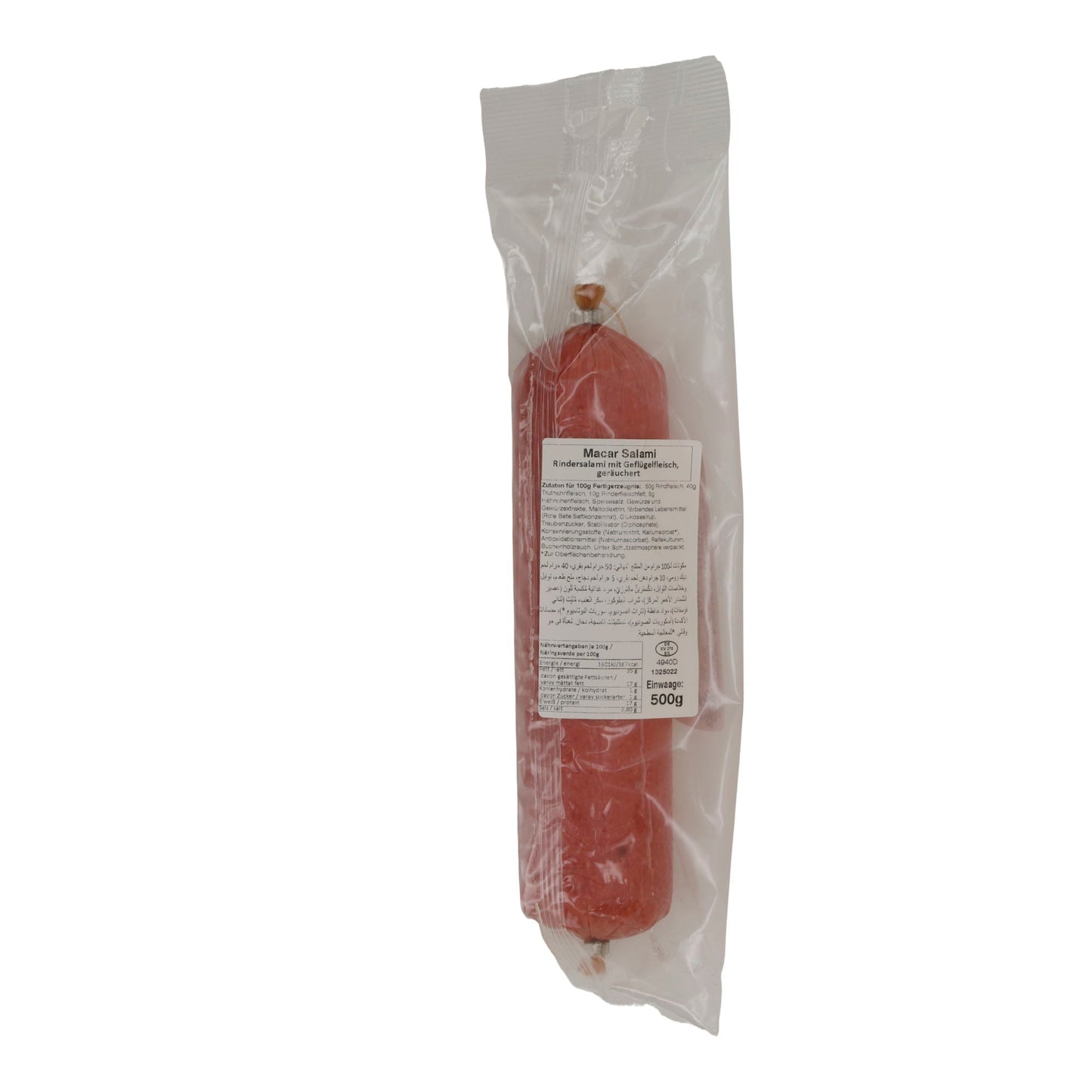Salami Macar | Würzig, geräuchert | 500 g SOFRA KOSOVARE