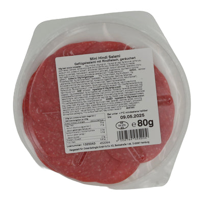 Salami Onkel Sahingöz | Mini Hindi | Würzig, geräuchert | 80g ONKEL SAHINGÖZ
