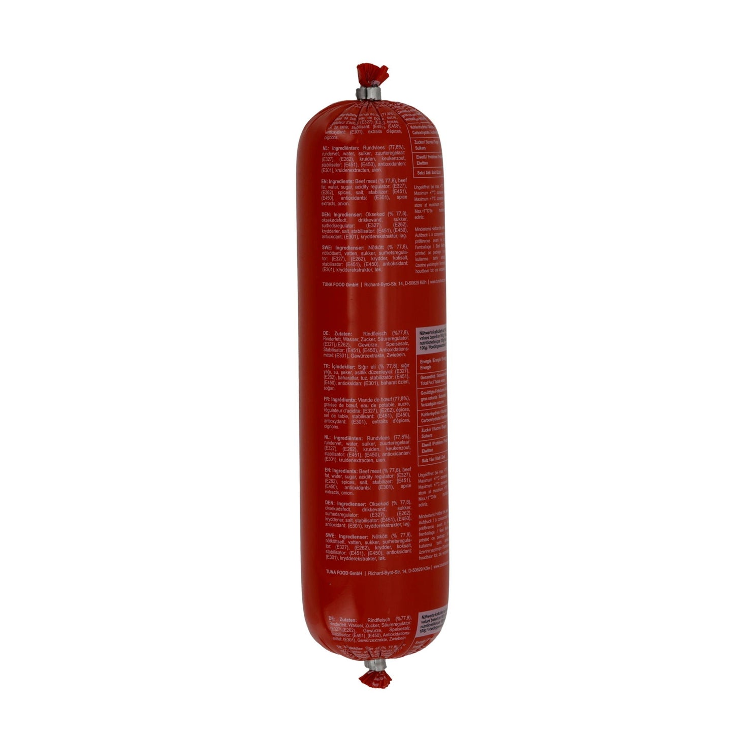 Salami Tuna | Sade Salam Rindfleischwurst | Halal-zertifiziert, herzhaft | 400 g Sade Salam
