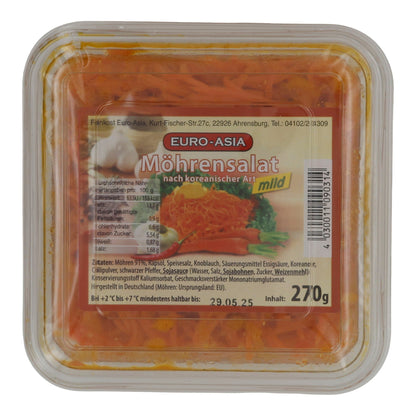 Salat Euro-Asia Möhrensalat | Nach koreanischer Art | Mild | 270 g MONOLITH