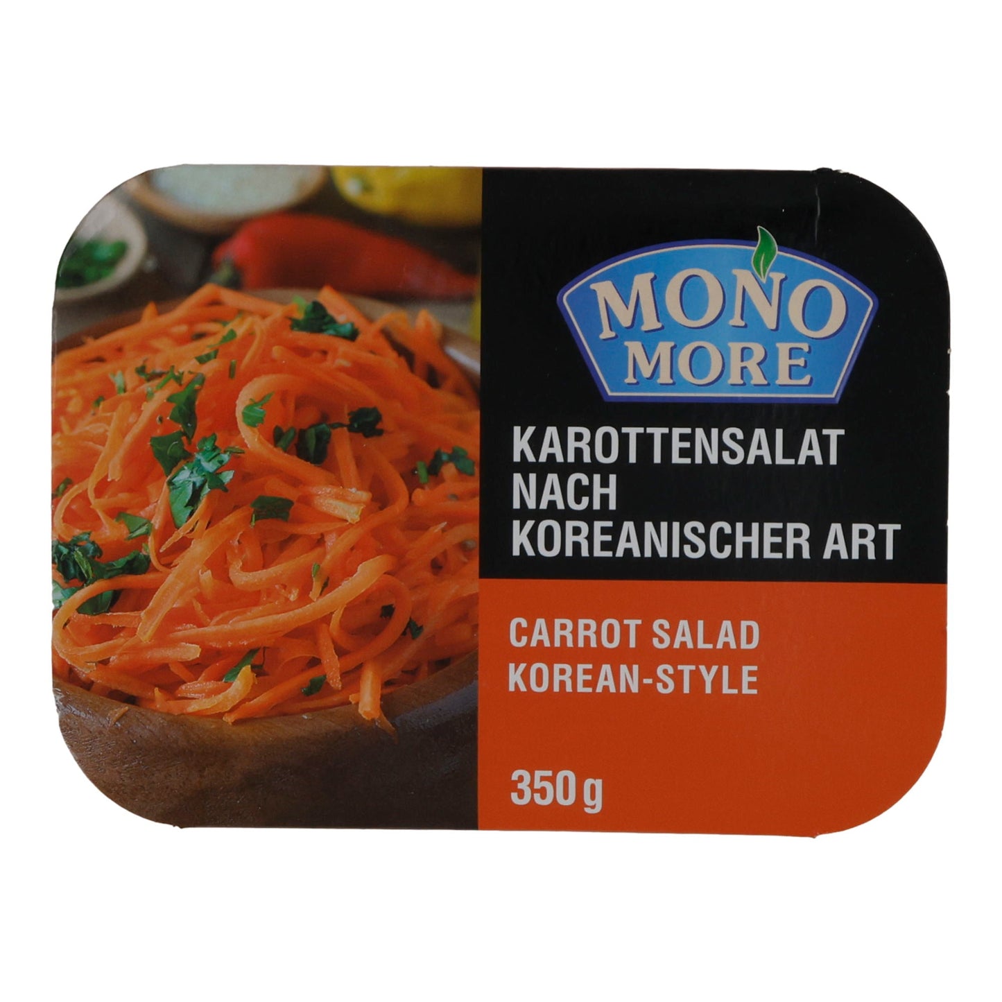Salat Mono More Karottensalat nach koreanischer Art | Salat | Pikant gewürzt und aromatisch | 350 g