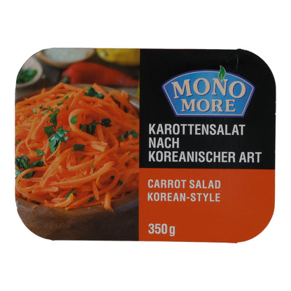Salat Mono More Karottensalat nach koreanischer Art | Salat | Pikant gewürzt und aromatisch | 350 g