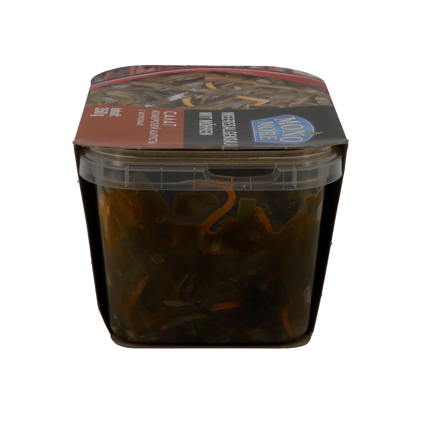 Salat Mono More Meeresalgensalat mit Möhren | Frischer Algensalat | Gesunde Ernährung | 350 g