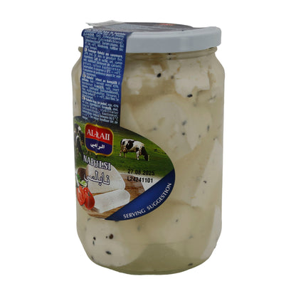 Salzlakenkäse Al-Raii | Nabulsi | Mit Schwarzkümmel | 780g (400g Abtropfgewicht) AL RAII