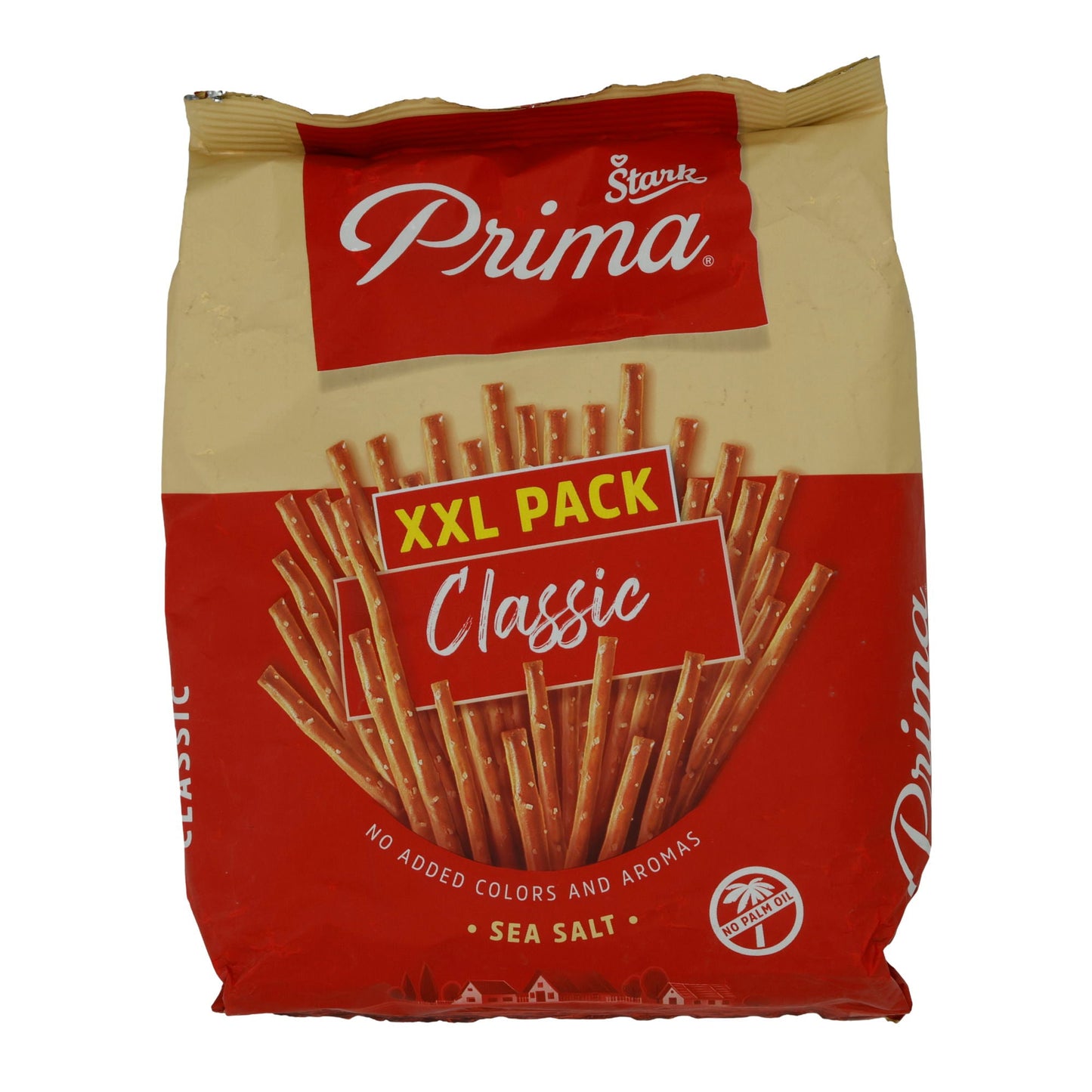 Salzstangen Prima Stark | Salzstangen | Bastoncini di pretzel croccanti con sale marino | 220 g