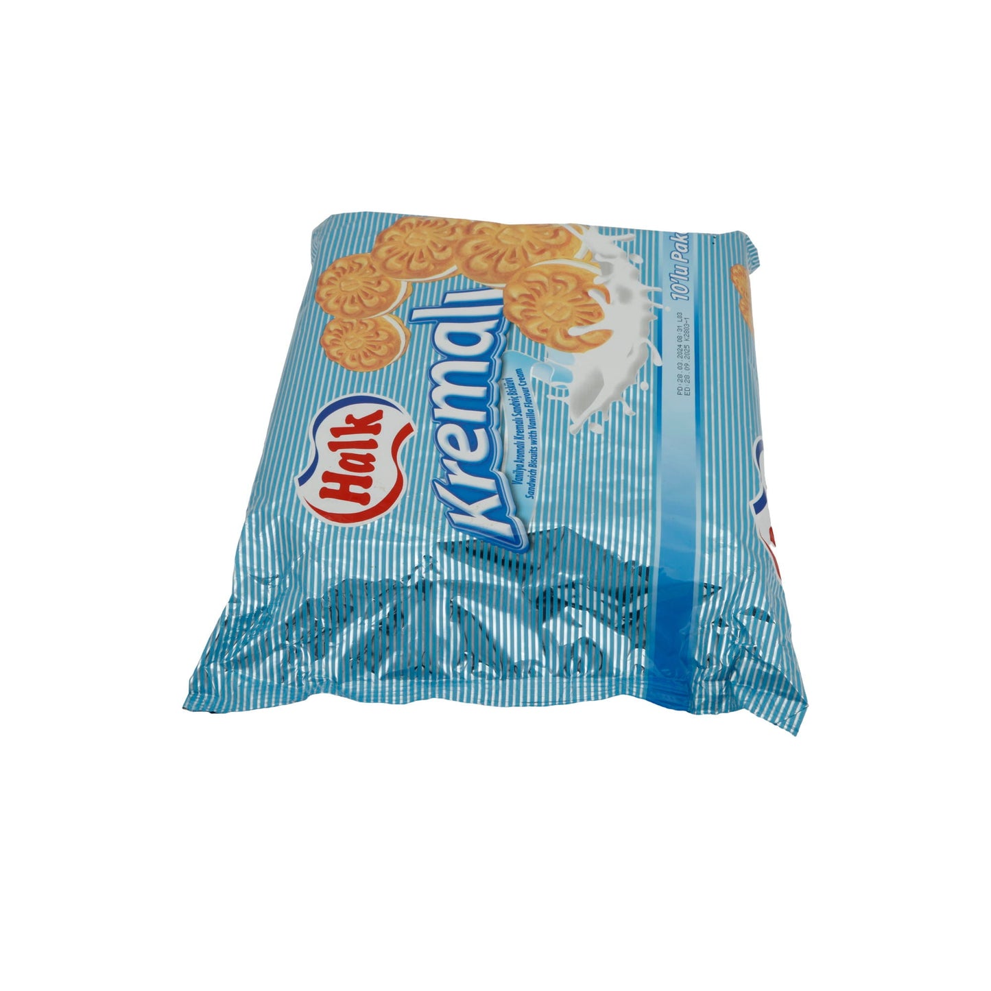 Biscuits sandwich Halk à la crème | Doppelkeks | avec crème à la vanille | 500g