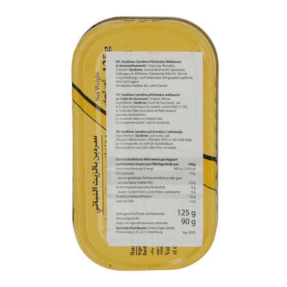 Sardinen Othelo | Fisch | eingelegt in vegetarischem Öl | 125 g - Taste Your World