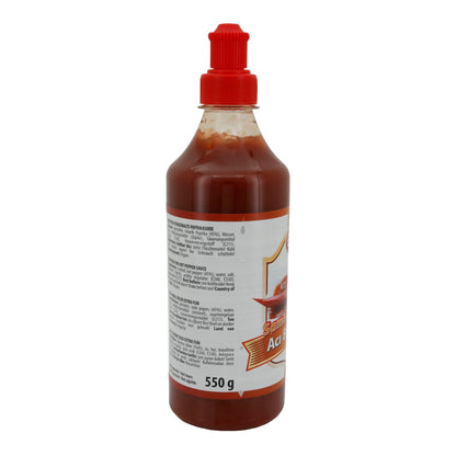 Sauce Ece | Sambal Oelek Acı Biber Sosu | Fijn gemalen, pittig | 550 g