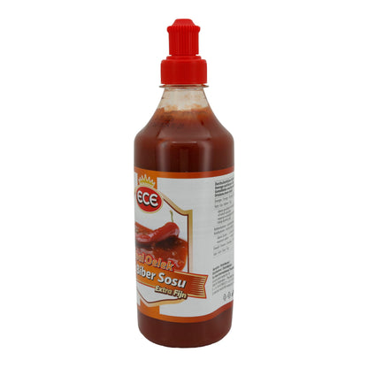 Sauce Ece | Sambal Oelek Acı Biber Sosu | Fijn gemalen, pittig | 550 g