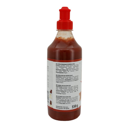 Sauce Ece | Sambal Oelek Acı Biber Sosu | Fijn gemalen, pittig | 550 g