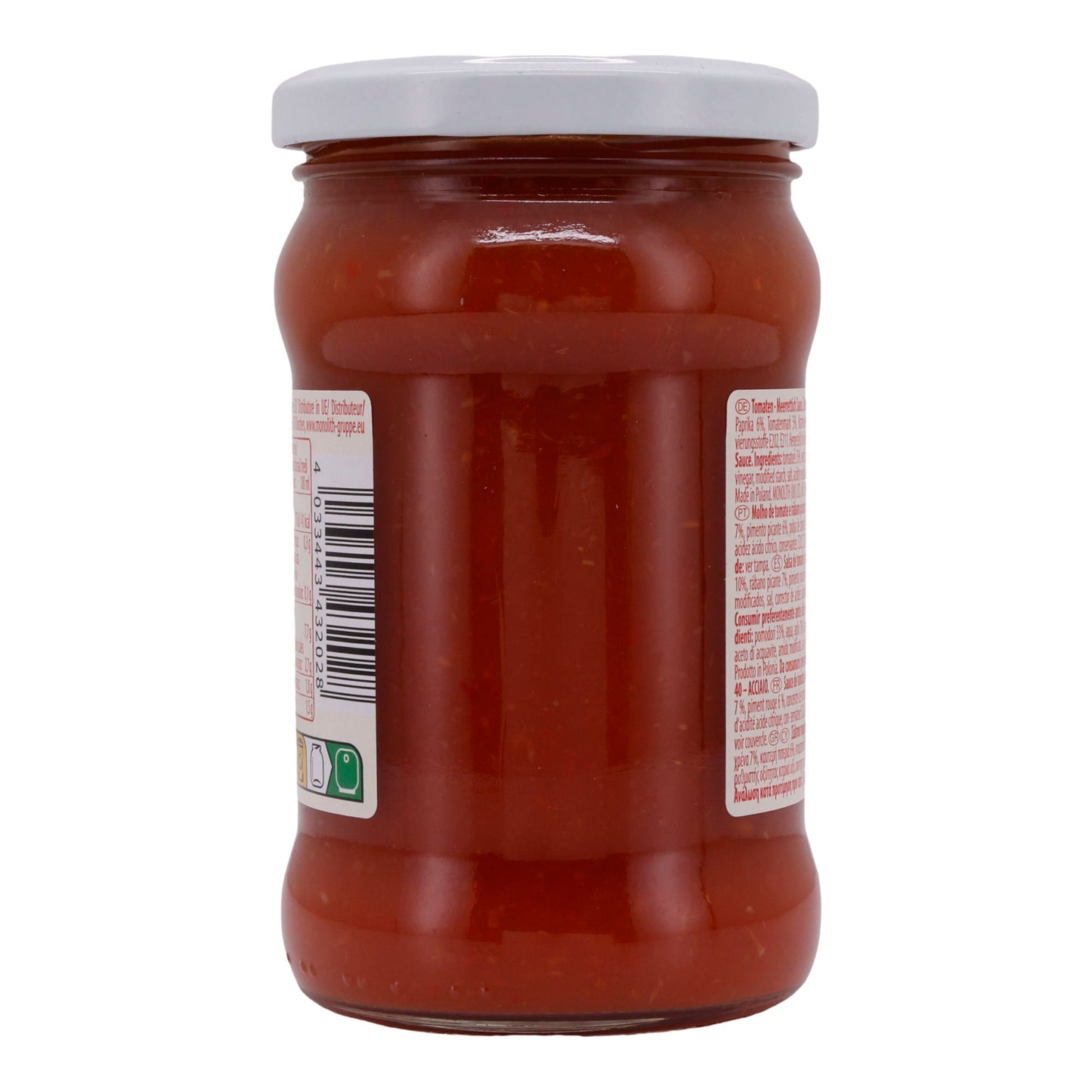 Salsa Pogrebok | Chrenovina | Salsa piccante di rafano e pomodoro | Barattolo da 295 ml