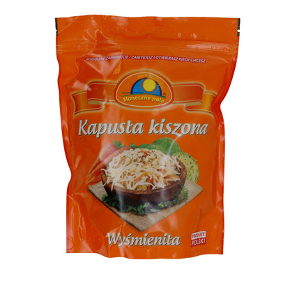 Sauerkraut Słoneczne Pole Kapusta Kiszona | Sauerkraut | Traditionelles polnisches Sauerkraut | 1 kg SLONECZNE
