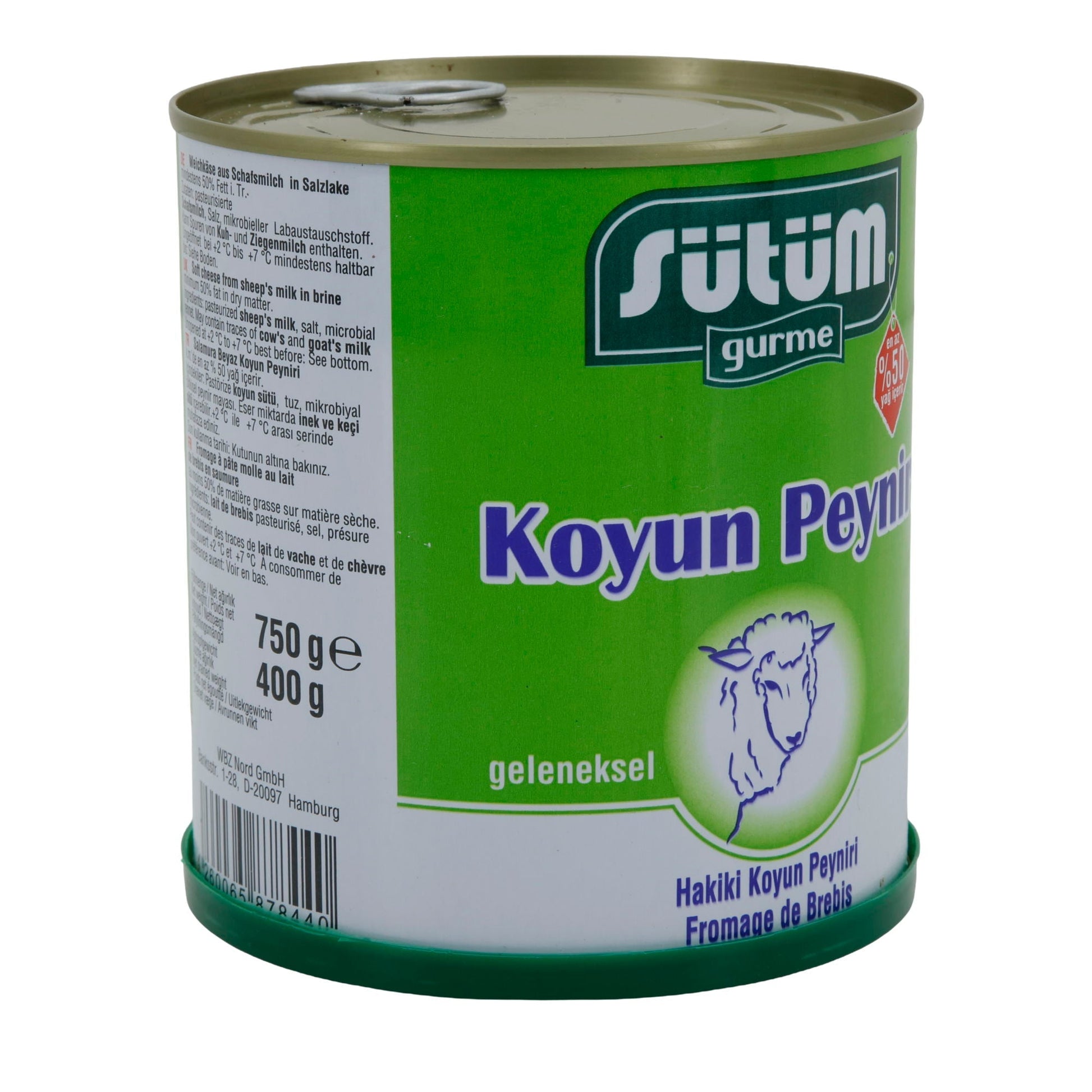 Schafskäse Sütüm Koyun Peyniri | Traditionell | In Salzlake | 750 g SUETUEM