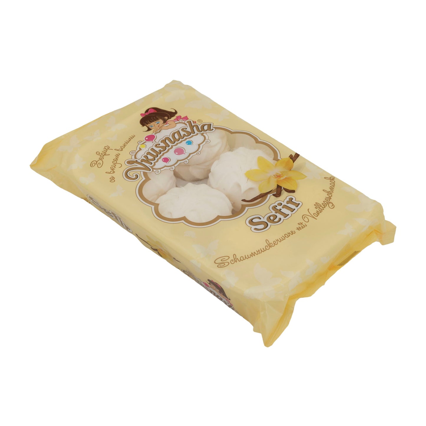 Schaumküsse Vkusnasha Sefir | Süßigkeit | Mit Vanille, Schaumzuckerware | 350g