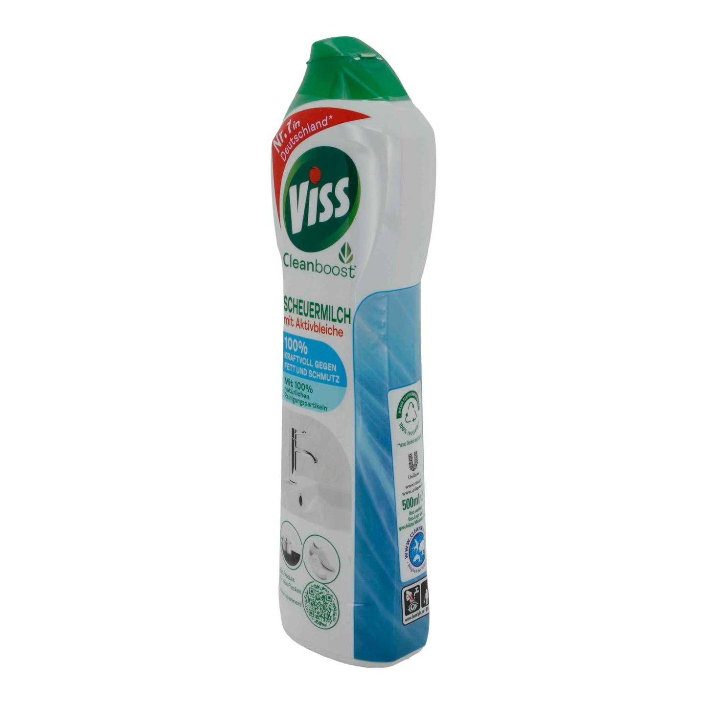 Scheuermilch Viss Cleanboost | Scheuermilch | Mit Aktivbleiche | 500 ml