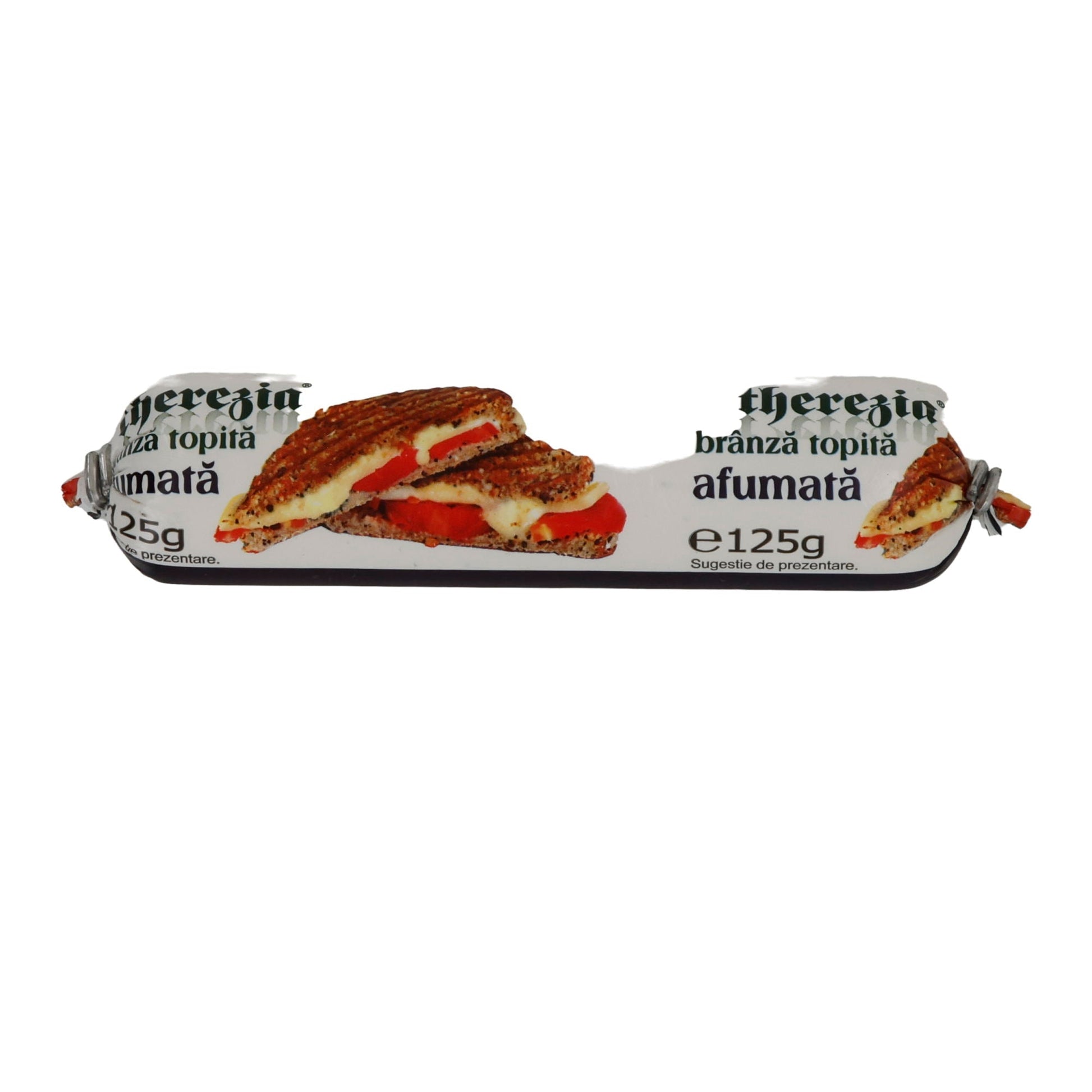 Schmelzkäse Therezia Brânză Topită Afumată | Schmelzkäse | Geräuchert, aus Rumänien | 125 g THEREZIA