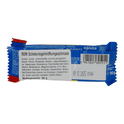 Schokoriegel Rom | mit Rumgeschmack | Schokoriegel | -