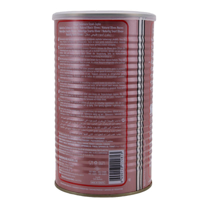 Olive nere Marmarabirlik | Olive nere naturali | In salamoia, senza conservanti | Barattolo da 800 g