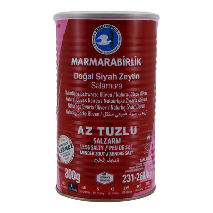 BLACK OLIVES LIGHTLY SALTED