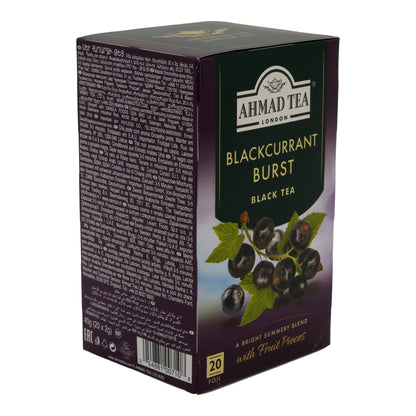 6x20 Aluminum t/b Blackcurrant Burst, Ahmad Tea