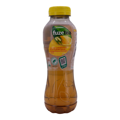 Schwarzer Tee Fuze Tea | Tee | Mit Zitrone und Zitronengrasgeschmack | 0,4 l – Erfrischendes Teegetränk - Taste Your World