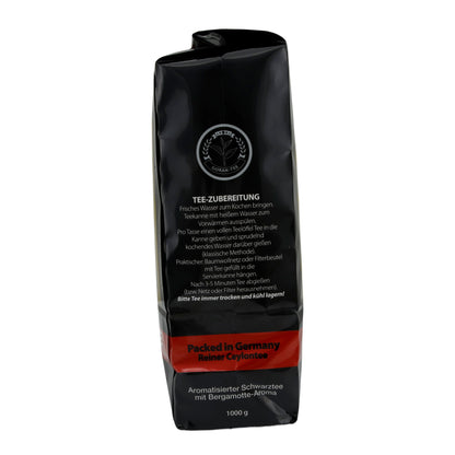 Tè nero Goran-Tee | Mevlâna | Aromatizzato con bergamotto | 1000 g