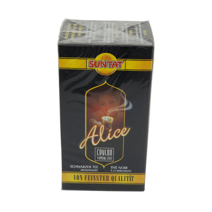 Tè nero Suntat | Alice Ceylon Tee | Aromatizzato al bergamotto | 43,75 g