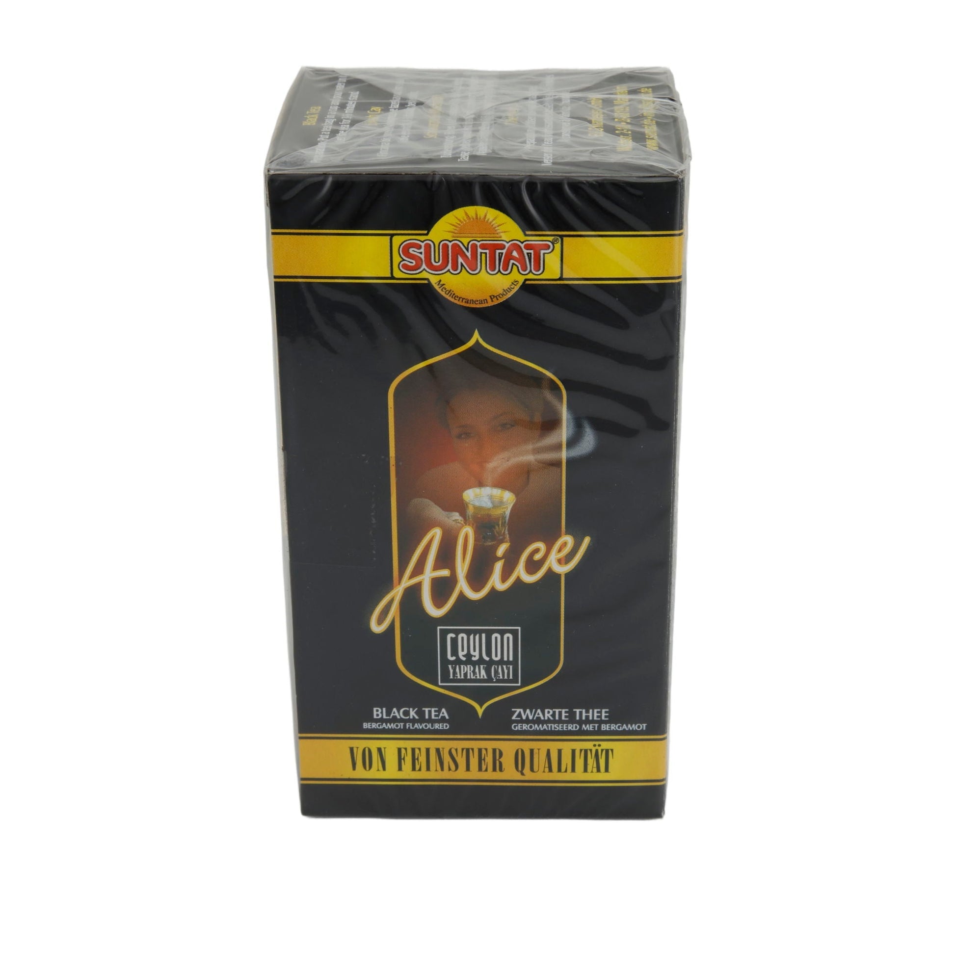 Schwarzer Tee Suntat | Alice Ceylon Tee | Aromatisiert mit Bergamotte | 43,75 g SUNTAT