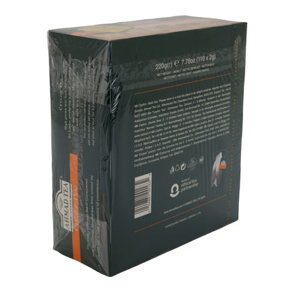 Schwarztee Ahmad Tea | Ceylon Tea | 110 Teebeutel inkl. 10 gratis | Kräftiger Tee aus Sri Lanka | 220g