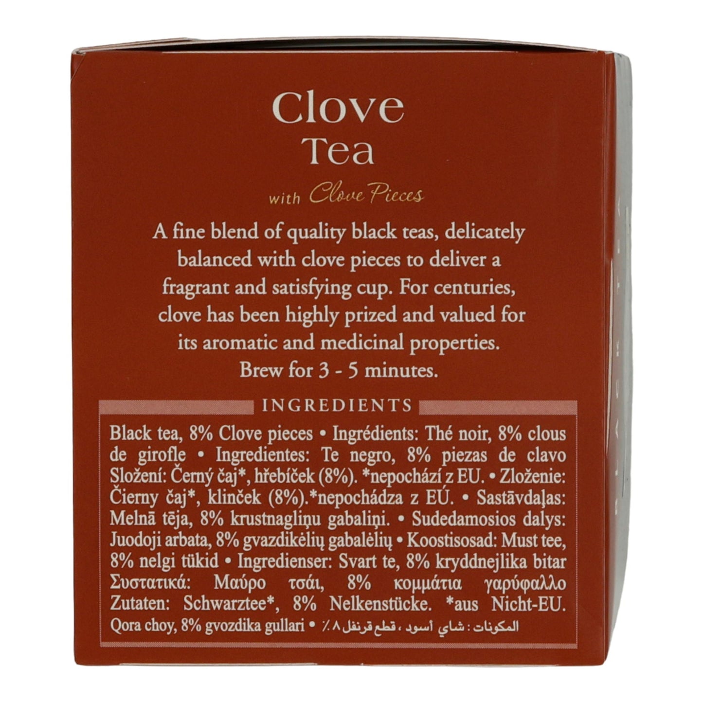 6x20er Alüminyum t/b Karanfil Tee, Ahmad Tea