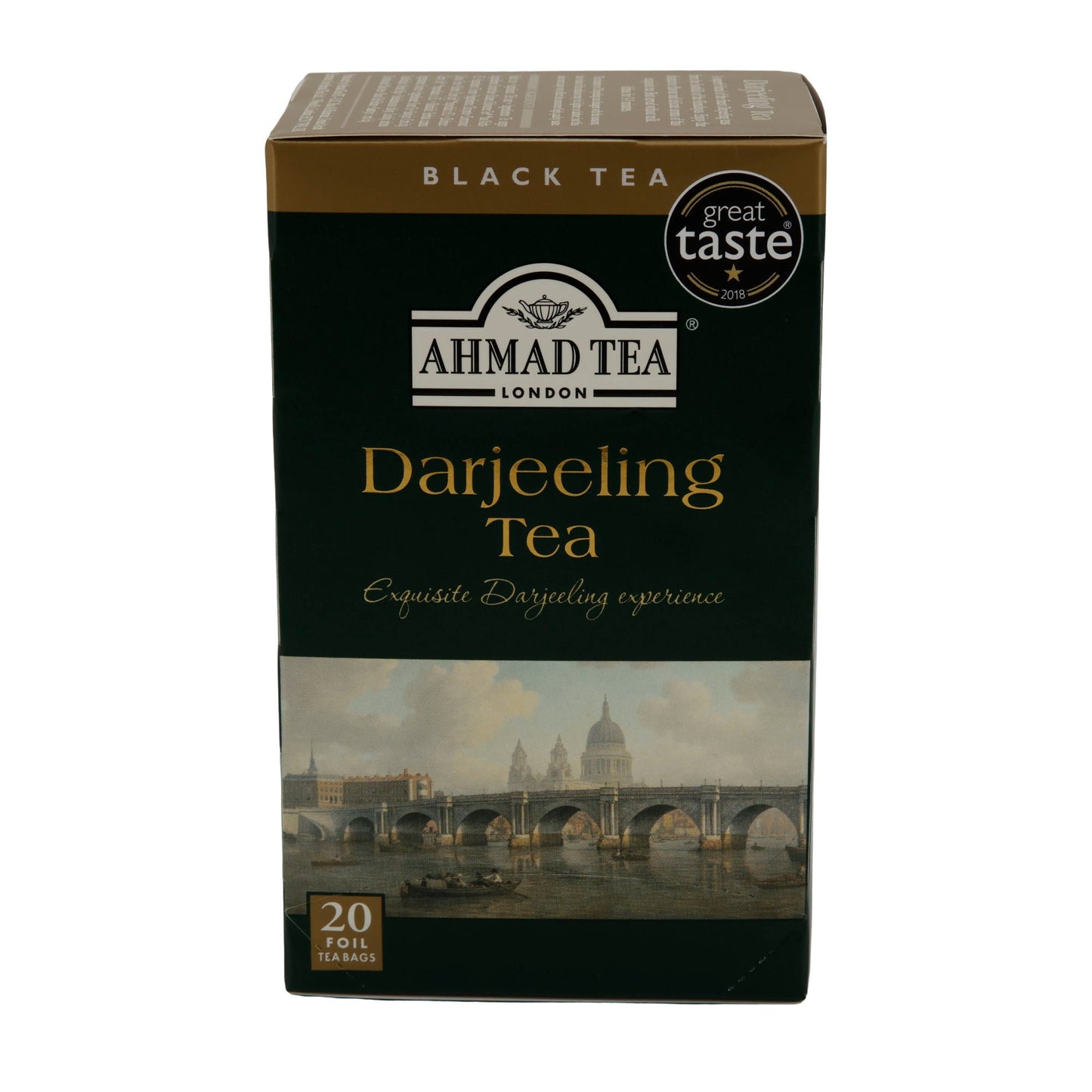 6x20 Aluminum Tea Bags Darjeeling, Ahmad Tea