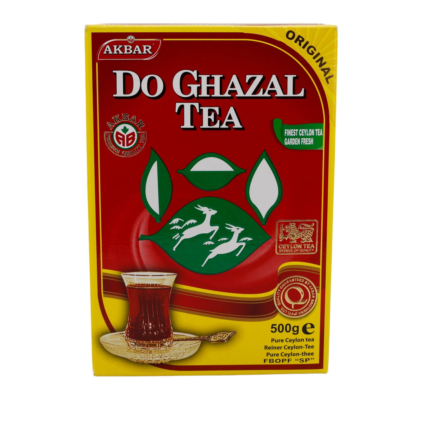 Tè nero Do Ghazal | Tè nero Ceylon | Aromatico | 500 g