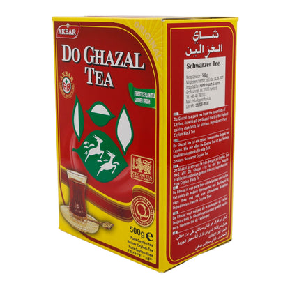 Tè nero Do Ghazal | Tè nero Ceylon | Aromatico | 500 g