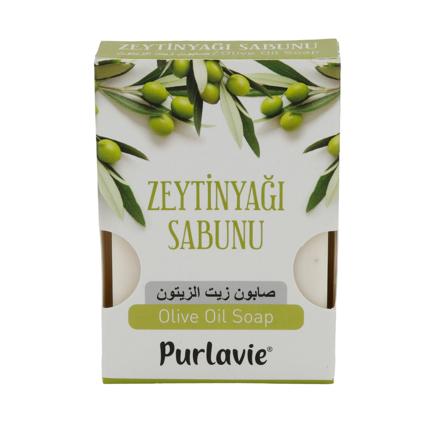 Sapone Purlavie | Sapone all'olio d'oliva | Idrata | 100 g