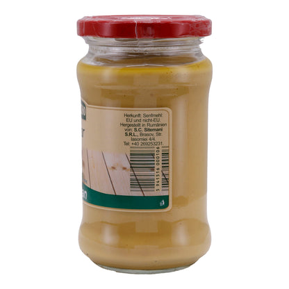 Senf Mustardino Muștar cu Hrean | Mit Meerrettich veredelter Senf | 280 g
