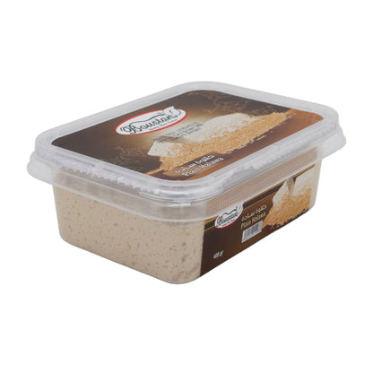 Boustan Plain Halawa – 400 g – Sweet Sesame Paste in Traditional Style