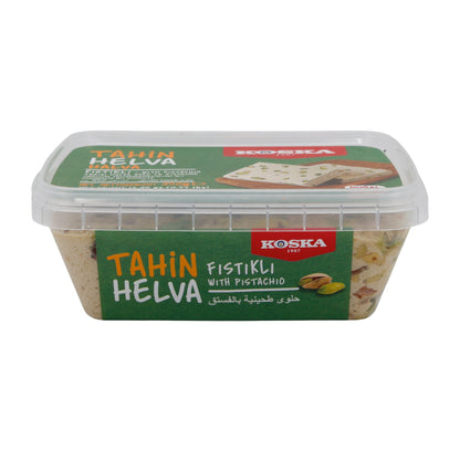 Pasta di sesamo Koska Tahin Helva con pistacchi | Dolce | Dolci tradizionali turchi | 350 g