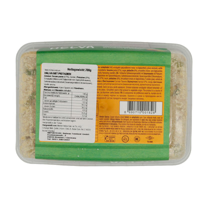 Pasta di sesamo Koska Tahin Helva con pistacchi | Dolce | Dolci tradizionali turchi | 700 g