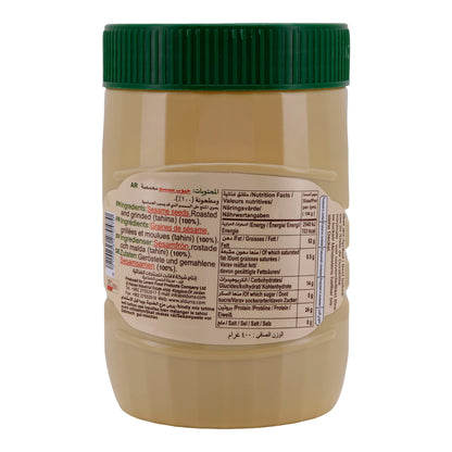 Sesampasta | Tahini | Perfect voor dips, sauzen & dressings, hersluitbaar | 400 g