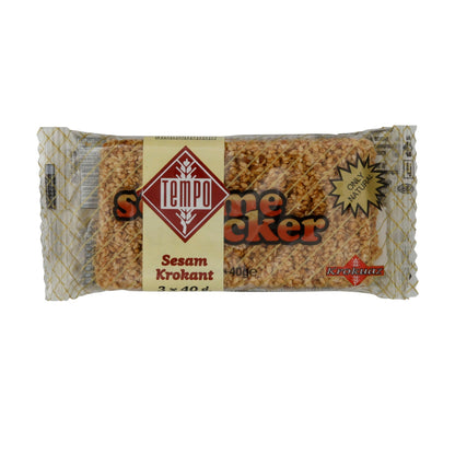 Sesamriegel Tempo | Sesam Krokant | Süß, 3 x 40g | 120g TEMPO