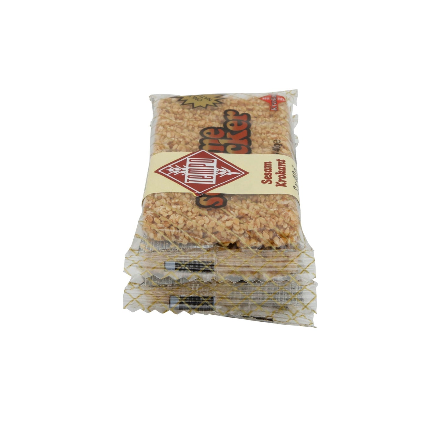 Sesamriegel Tempo | Sesam Krokant | Süß, 3 x 40g | 120g TEMPO