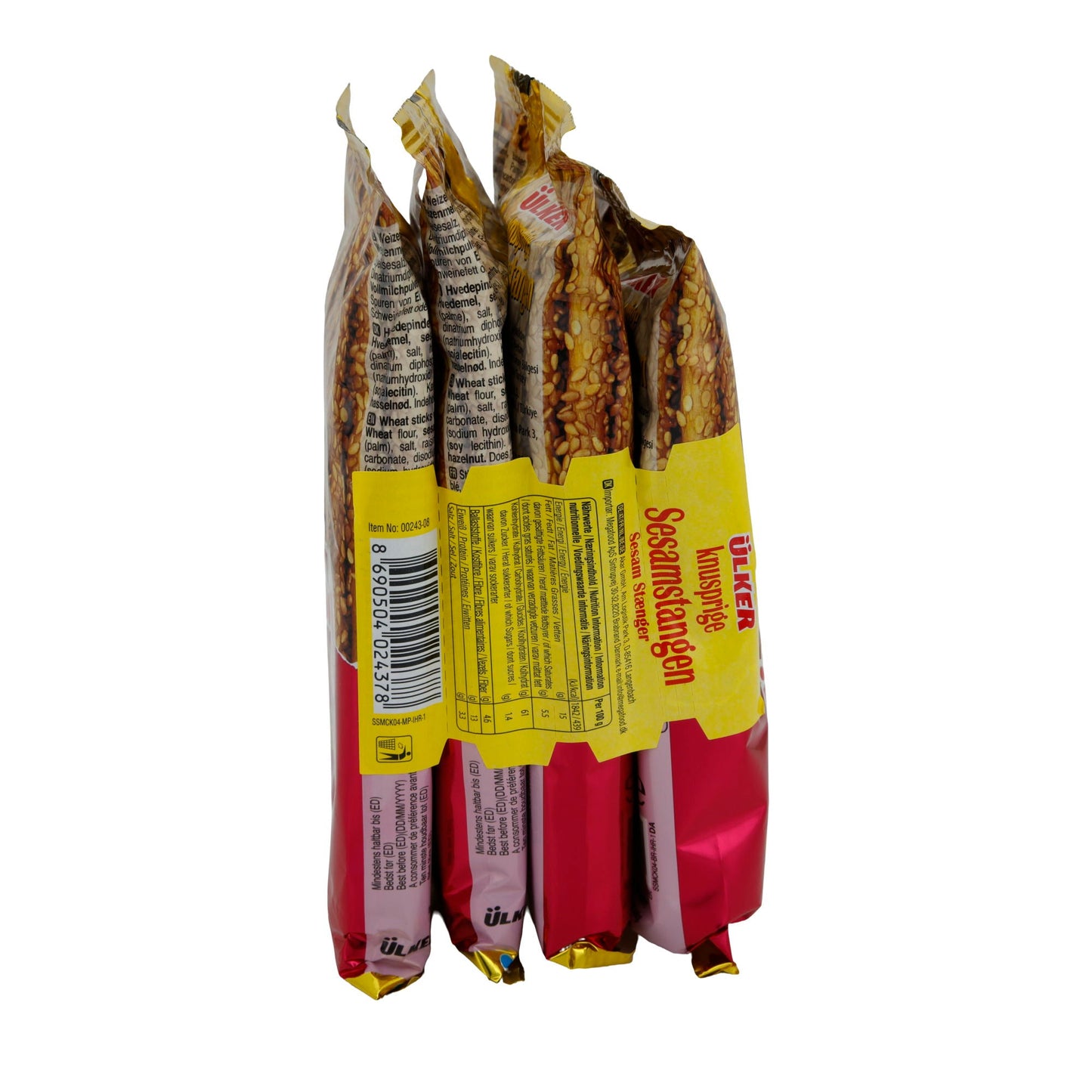 Bastoncini di sesamo Ülker | Croccanti, piccanti | Con sesamo | 160 g