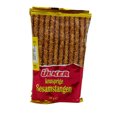 Bastoncini di sesamo Ülker | Croccanti, piccanti | Con sesamo | 160 g