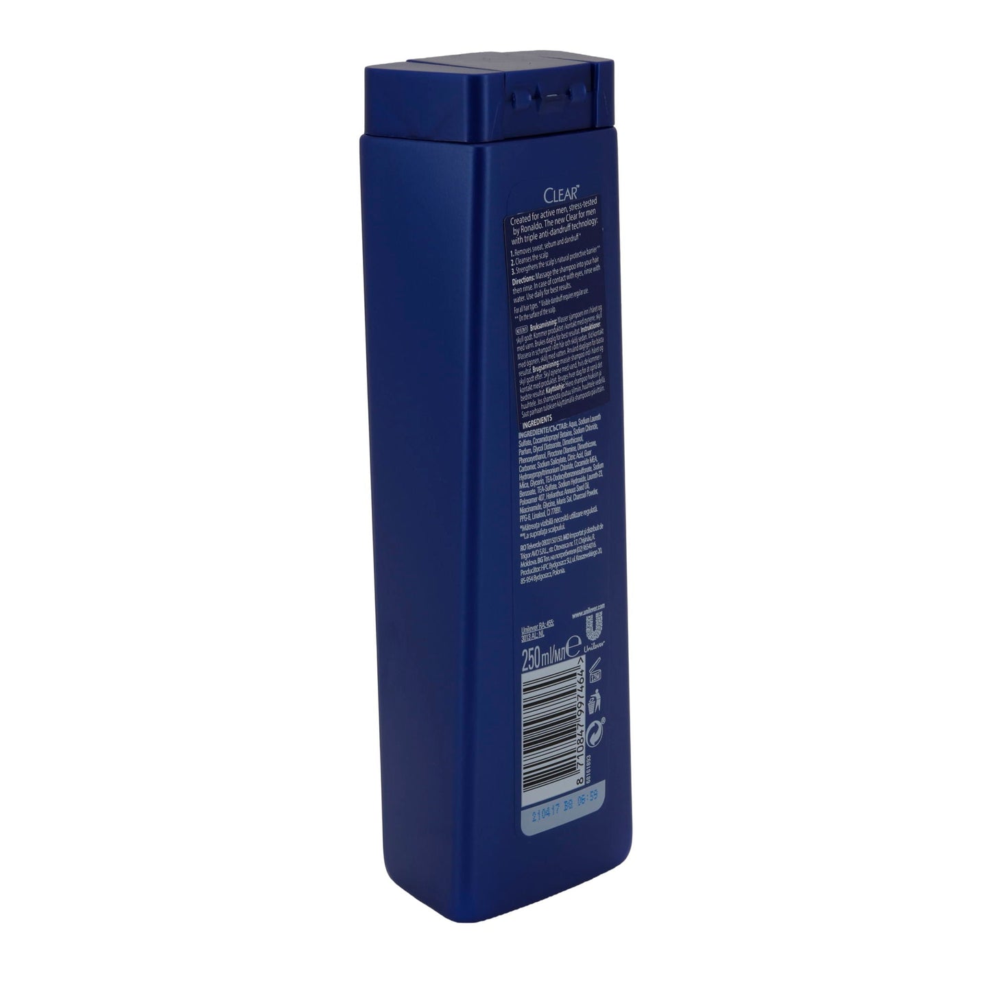 Shampoo Clear Men | Shampoo | Legend by CR7 | 250 ml