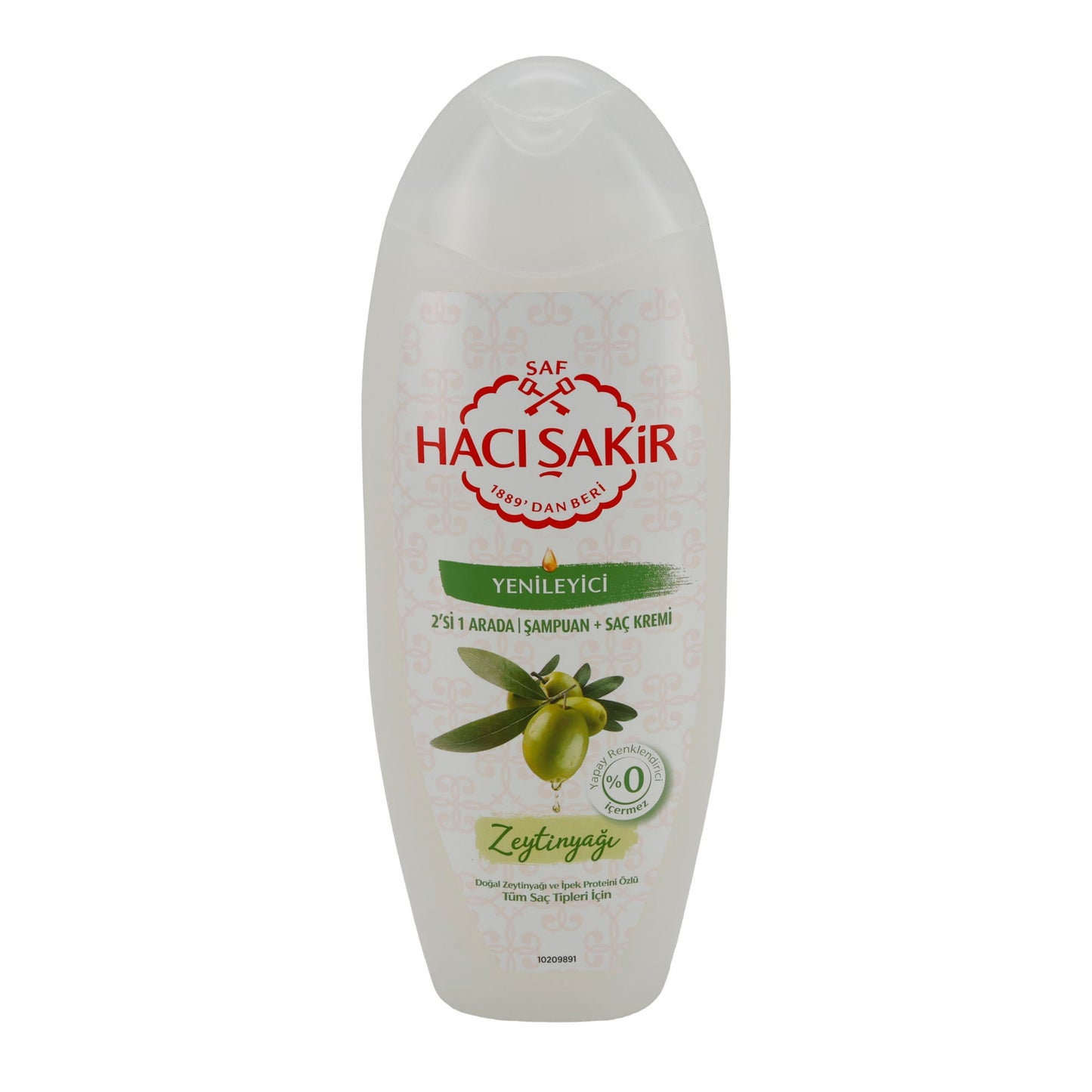 Shampoo & Balsamo Haci Şakir 2-in-1 | Gel doccia | Olio d'oliva | 500 ml